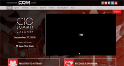 Desktop Screenshot of ciocalgarysummit.com